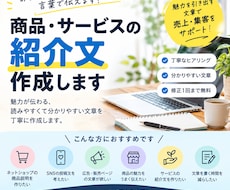 商品紹介文を作成します AIを活用して伝わる文章を丁寧に作成します