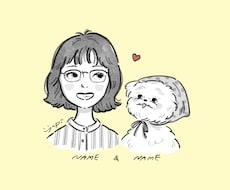 おしゃれ×ゆるいタッチのアイコン作成します イメージ1