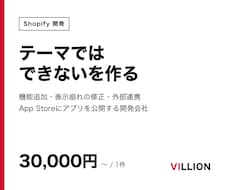 Shopifyの機能追加・テーマ修正をします イメージ1