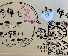 簡潔な文字や絵など基本なんでも描きます イメージ1