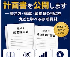 小規模持続化補助金の計画書を公開します イメージ1