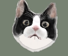 水彩タッチ:ペットの優しい雰囲気を絵に残します イメージ1