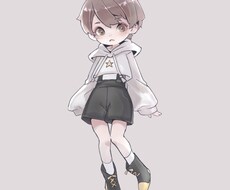 全身イラスト描きます お持ちのキャラクターの立ち絵作成いたします。