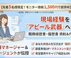 自分に合った領域とお仕事探しをします イメージ1