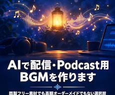 あなただけのオリジナルBGM・テーマ曲を作ります イメージ1
