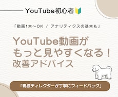 YouTube初心者向け！動画アドバイスします 再生数伸ばしたい！動画1本からの感想・改善アドバイス♪