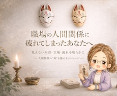 職場の人間関係をルノルマンで読み解きます イメージ1