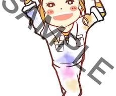 アイコン、フラワースタンド用のミニキャラ、描きます イメージ1