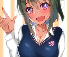 安い価格で萌え系キャラクターイラスト描きます イメージ1