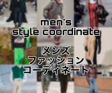 ５つまでメンズのファッションコーディネートします イメージ1