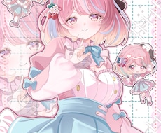 Vtuber活動/アイコン/MVなどの絵を描きます SNS・配信活動等に映える印象的なイラストをお届けします！