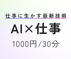 AIで効率UP！ビジネスの成長をサポートします イメージ1