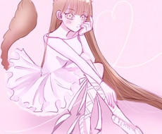 おしゃれでガーリーなイラスト描きます イメージ1