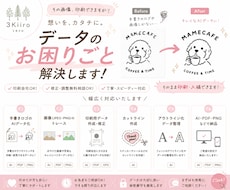 AIデータ化・トレース・入稿データを作成します イメージ1