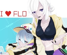 夢絵や創作などの一枚絵などを作成いたします コテ同/配信者様へのイラストプレゼントにも！