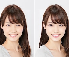 宣材写真を自然な仕上がりで美形化します イメージ1