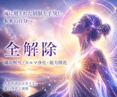 不要なエネルギーを解放し、本来の自分を取り戻します イメージ1