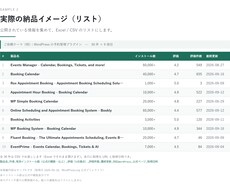 出典つき公開情報をExcel・CSVリストにします イメージ1