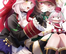 ご希望のイラスト一枚絵で描きます キラキラしたアニメ塗りとブラシ塗りを使ったイラストを描きます