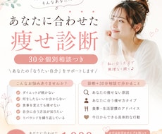 あなたに合う痩せ方診断します イメージ1