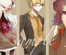 TRPG、ゲーム、動画等で使える立ち絵を描きます イメージ1