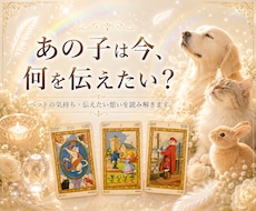 ペットの気持ち・伝えたい想いを読み解きます イメージ1
