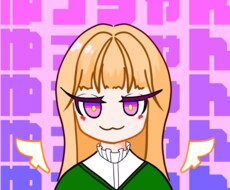 アイコン、サムネ作成します ポップなキャラクター作成します。
