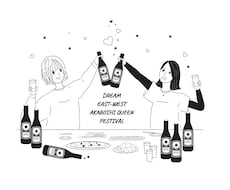 グッズやTシャツに！線画イラスト、デザイン承ります シンプルで可愛らしい線画イラストをお描きします！