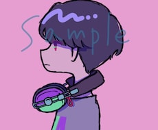 ポップなアイコン/似顔絵作成します かわいいオリジナルイラストでアイコンや似顔絵を作りませんか？