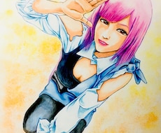 コスプレ画像等をイラスト化します イメージ1