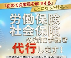 労働保険・社会保険の成立に関する手続きを代行します イメージ1