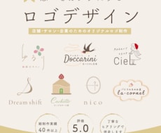 お店の想いが伝わる、温かみのあるロゴを制作します 丁寧なヒアリングで、あなたらしさを形に。初めての方も安心！