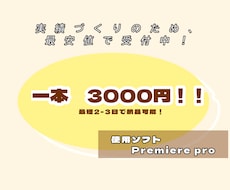 最短2-3日で納品！動画テロップ入れます 実績づくりのため、年内まで最安値で承ります