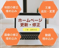 更新・修正＊ホームページ・LPの修正や更新します 低価格・短納期でホームページの修正や更新をいたします！