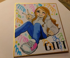 アナログで似顔絵制作をさせていただきます イメージ1