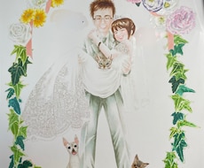 幸せのウェルカムボード描きます イメージ1
