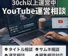 30ch収益化済運営者がYouTube相談します 実体験で得た知識や経験で改善提案します