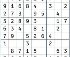 ナンプレの回答代行します イメージ1