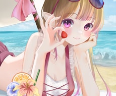 水着イラスト(量産タイプ)、作成します イメージ1
