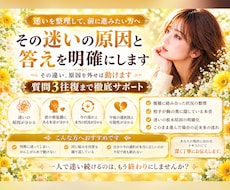 ドロ沼の悩みや同じ迷いを繰り返す原因を占います イメージ1
