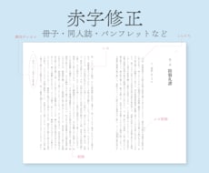 indd/ai/pdf　赤字修正承ります イメージ1