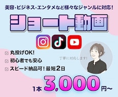 ショート動画編集します イメージ1