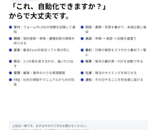 業務を自動化できるか60分で見極めます イメージ1