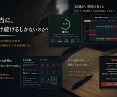エントリー前チェックと取引日誌ツールを提供します イメージ1