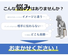 丁寧なお仕事をお約束！パワポお直しします 様々な資料に対応いたします。ご希望をお聞かせください