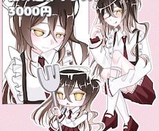 お安く丁寧に！可愛い詰め込みイラスト描きます イメージ1