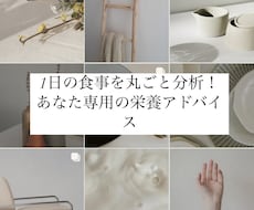 1日の栄養素計算＆バランスアドバイスします イメージ1