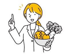 23時までok　食生活のアドバイスをします イメージ1