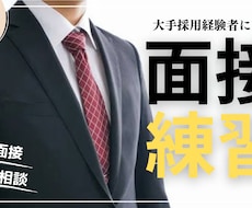模擬面接・面接対策を承ります イメージ1