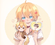 SNS用アイコンイラスト制作します 優しく柔らかい雰囲気のアイコン描きます